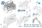 J05E डीजल इंजन इंजेक्टर 23670-E0050 Hino इंजन के पुर्जे नई स्थिति: